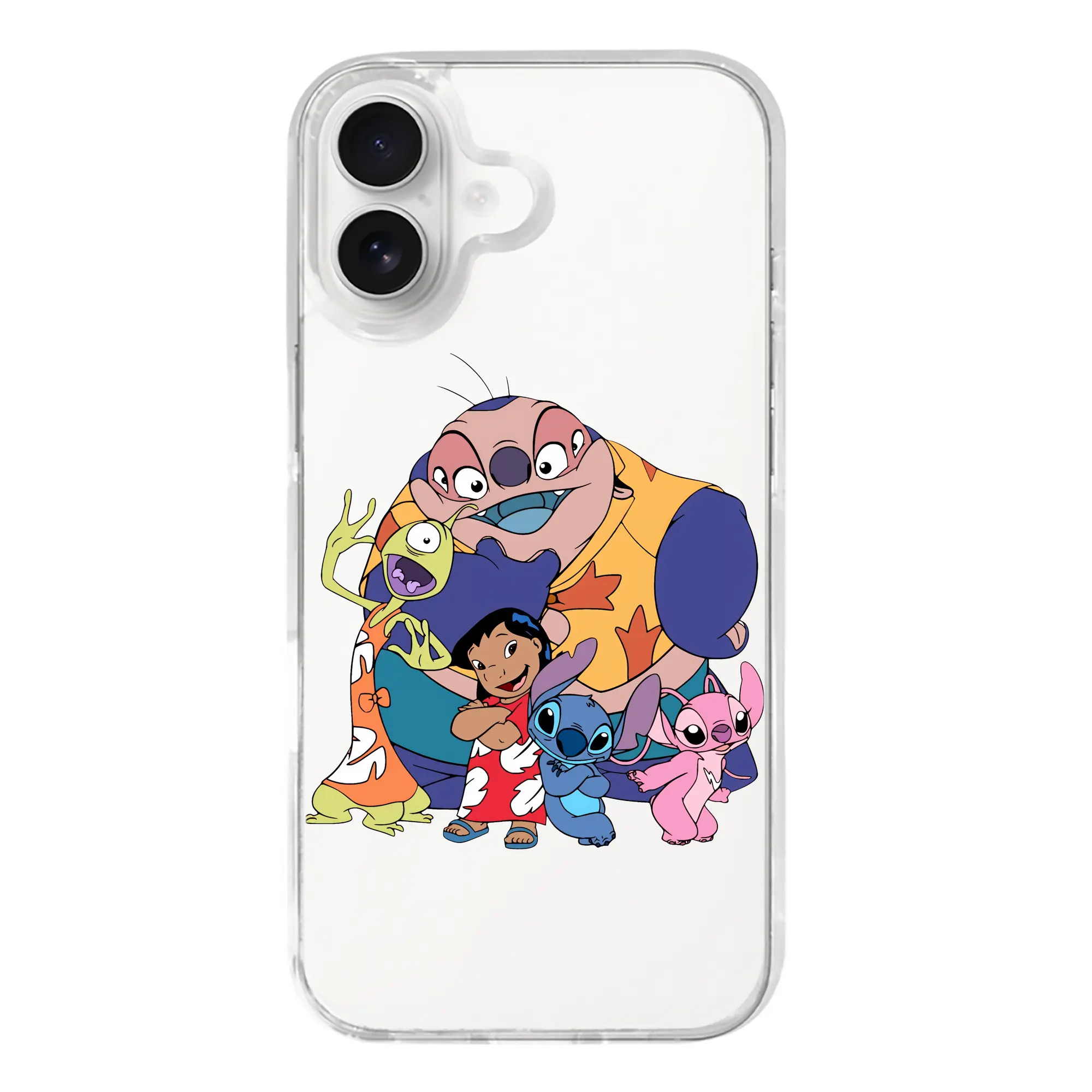 リロ＆スティッチ グッズ ジャンバ博士 - iPhone 17シリーズ 透明スマホケース – 薄型・耐衝撃・精密フィット保護カバー